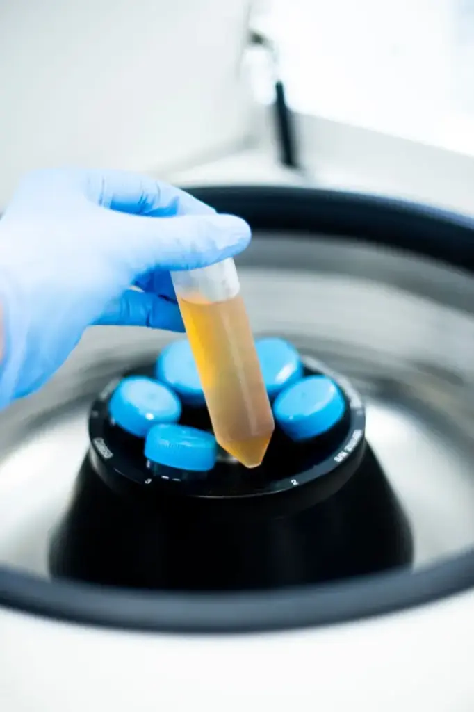 50mL High-Speed 20,000xg Centrifuge Tube, Red Screw Cap, Sterile