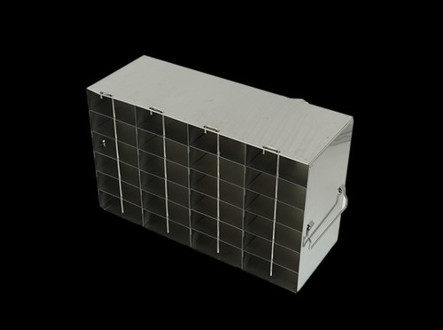 [FR-A-PCR-46L] stainless steel stainless steel freezer rack for 96 well pcr tube or plate storage boxes hold up to 24 pcr boxes