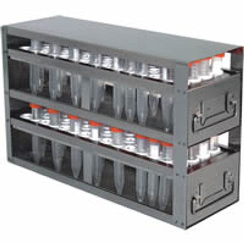 [CI-FR-15-200] laboratory freezer rack with drawer for 15ml centrifuge tubes 